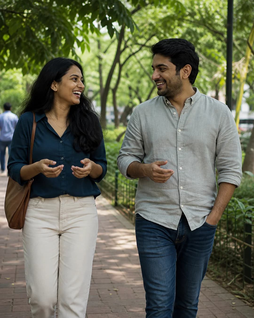 Two equal sets of thoughtful conversation cards beside a simple biodata profile sheet